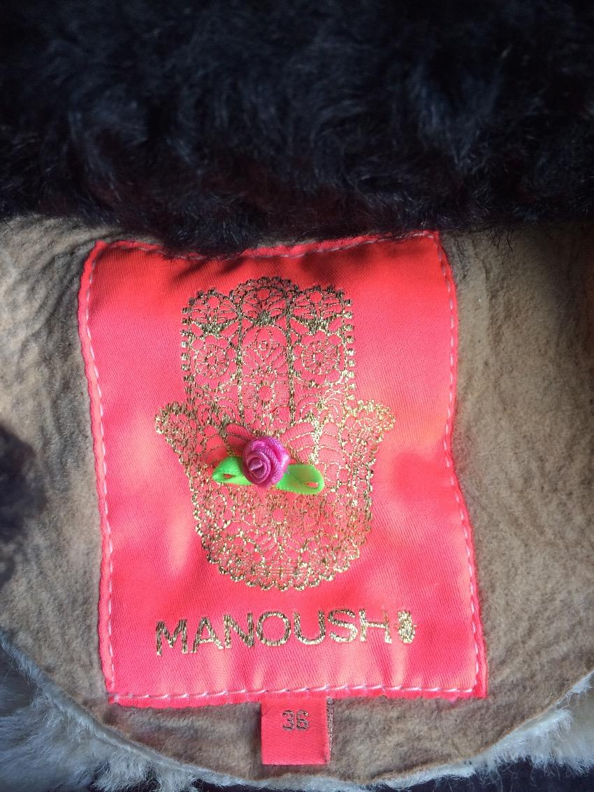 MANOUSH suede biker style jacket