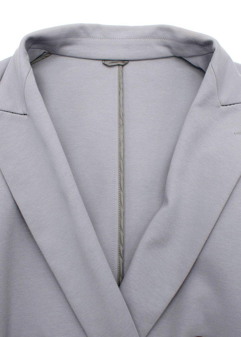 Brunello Cucinelli Grey Blazer and Trouser Two Piece Suit