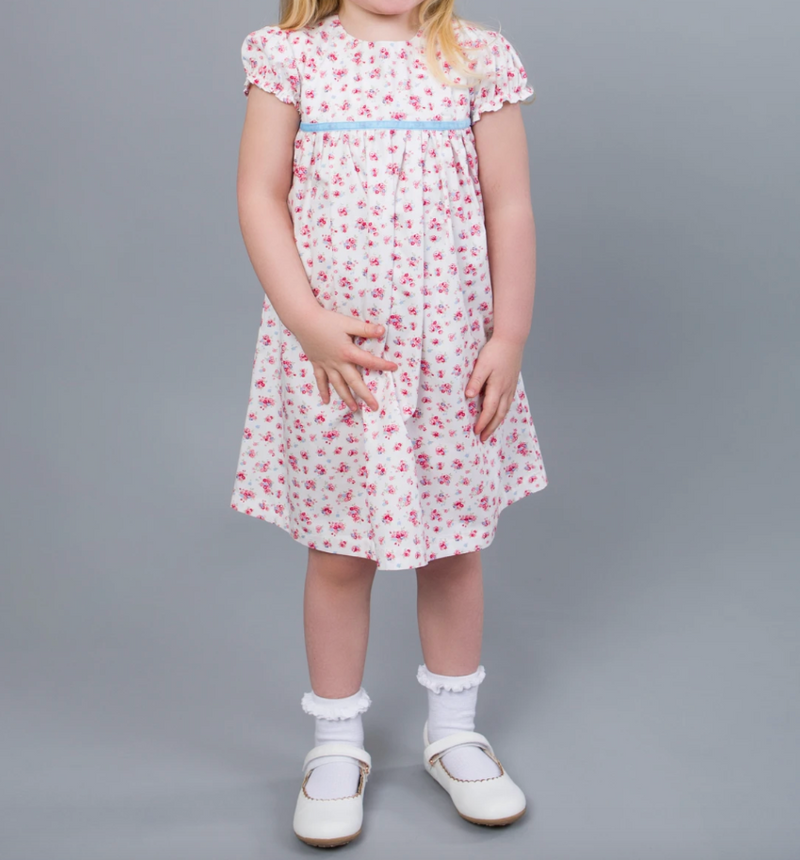 Cairenn Foy 'Julia Style' Dress In Ecru Floral