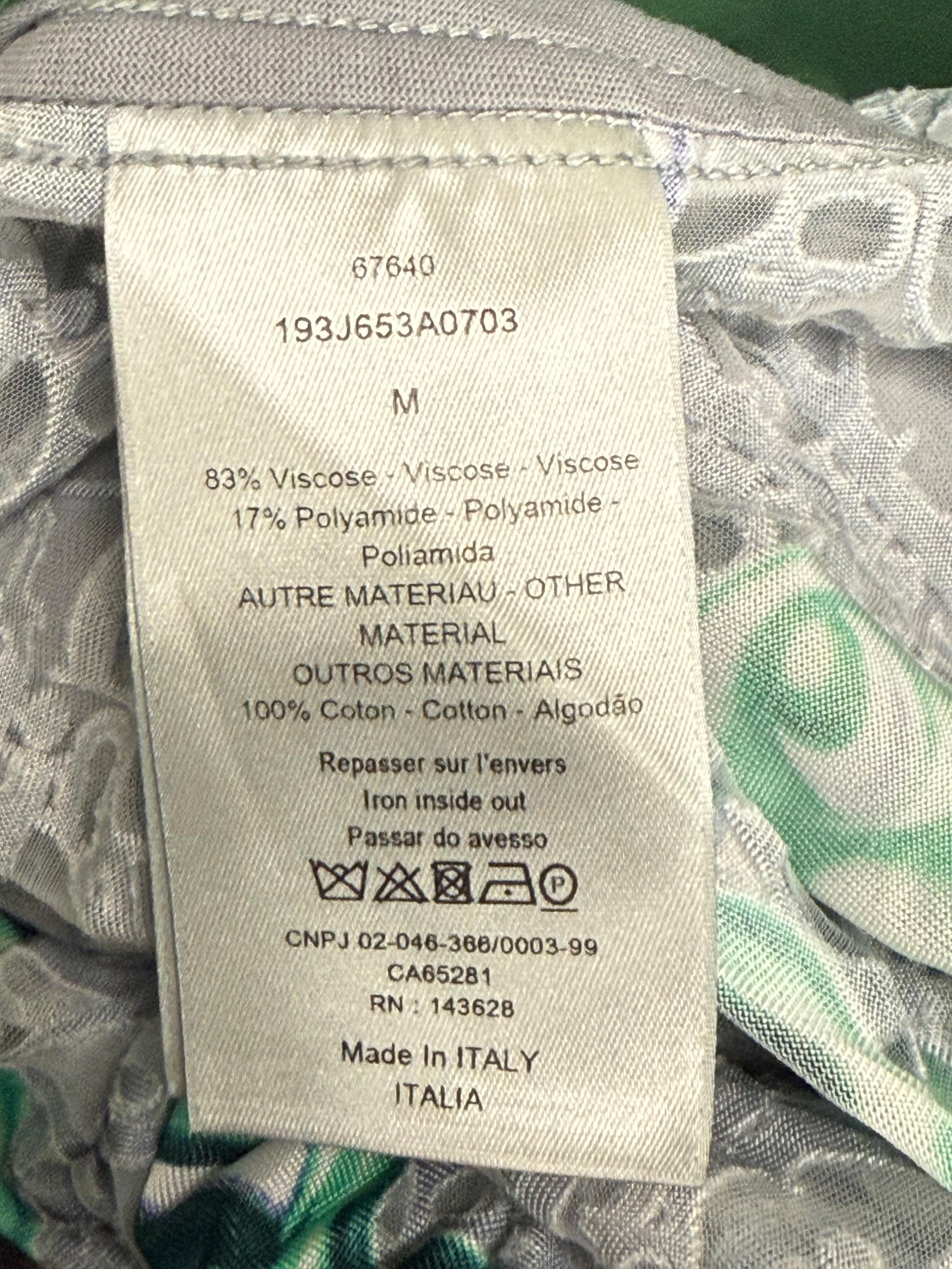 Dior x Canada Goose Sheer Monogram T shirt Unisex