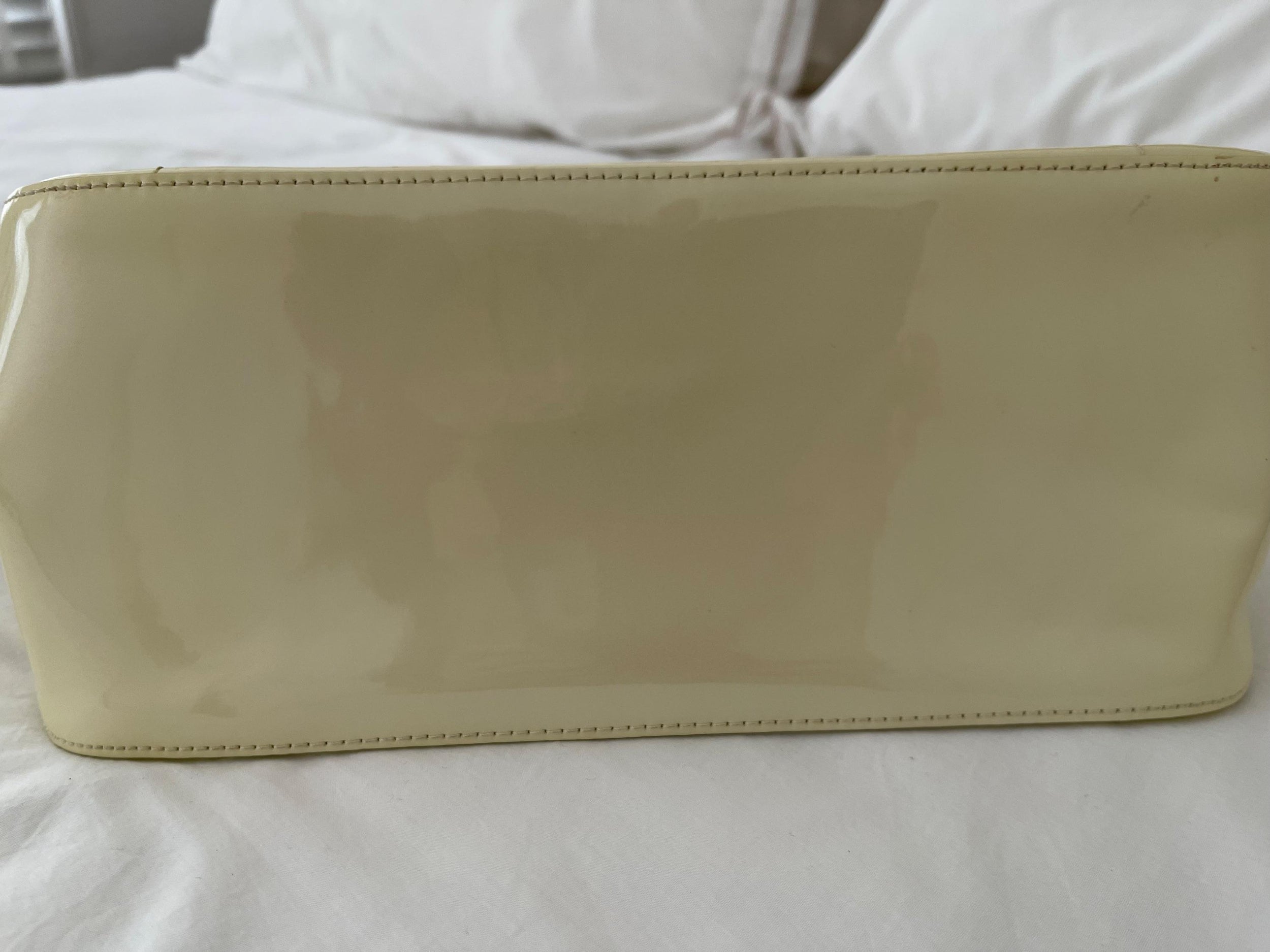 Perle Monogram Vernis Rosewood Avenue Bag