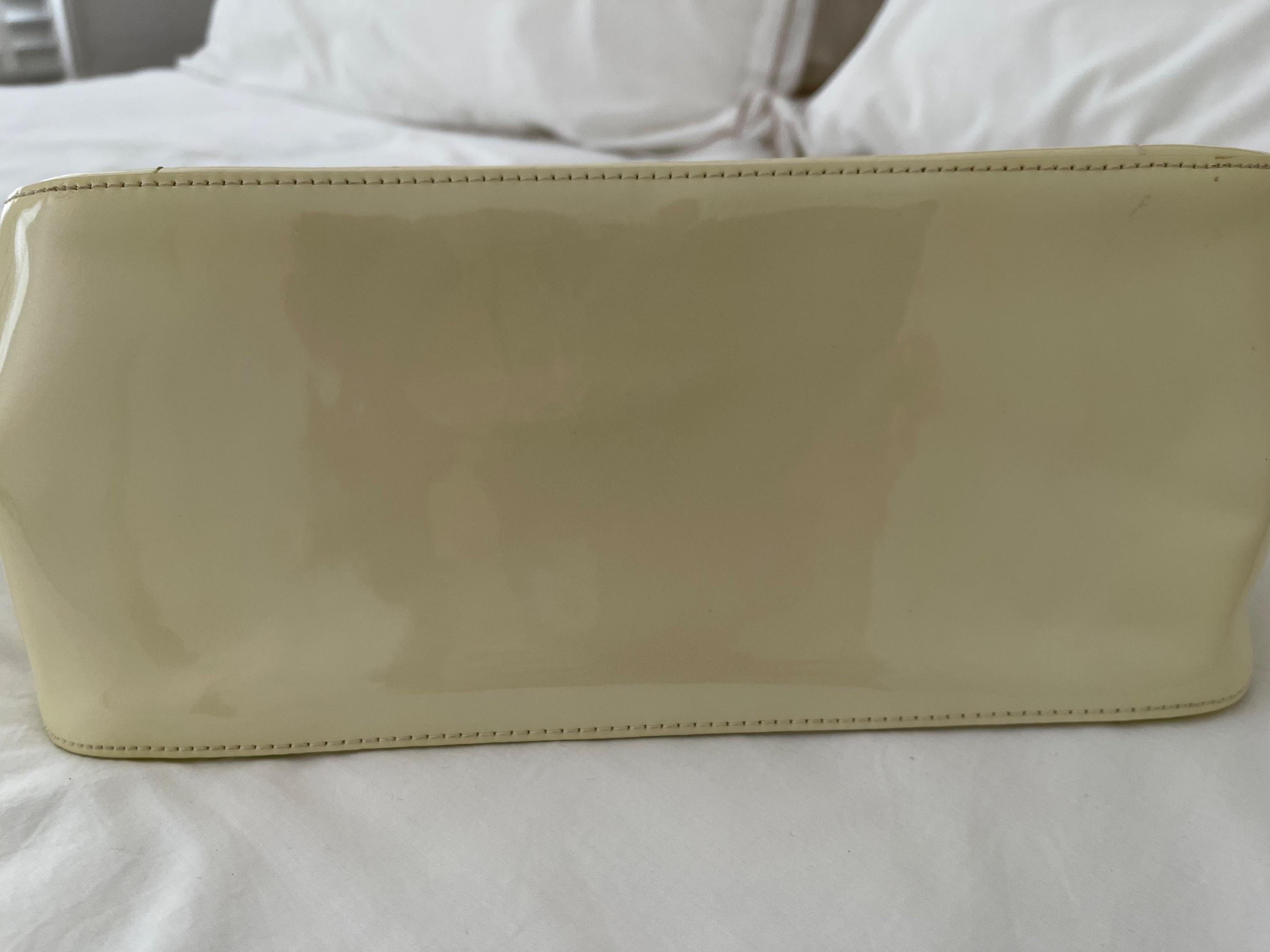 Perle Monogram Vernis Rosewood Avenue Bag