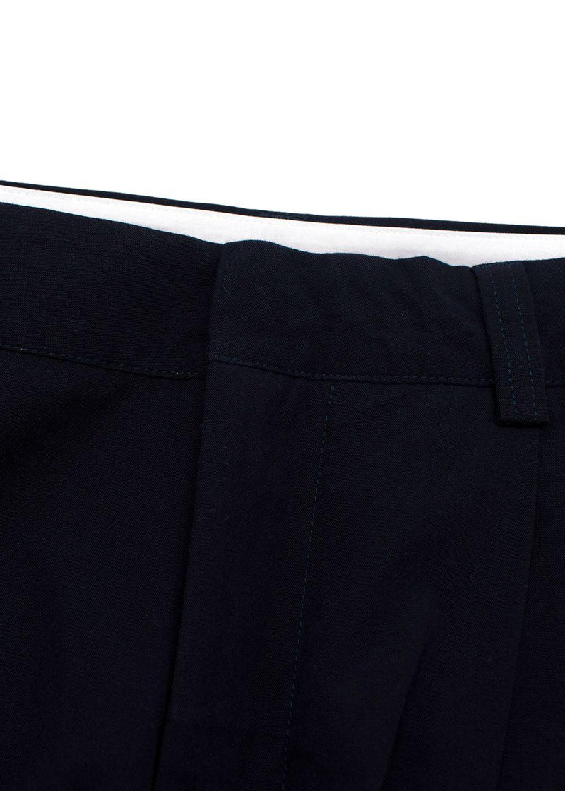 Orlebar Brown Navy Cotton Trousers