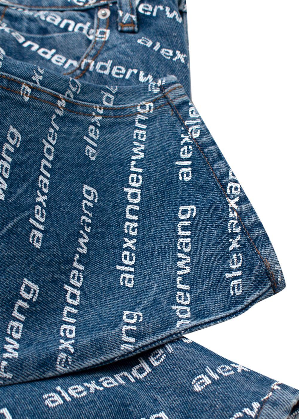 Alexander Wang Denim Printed Jeans