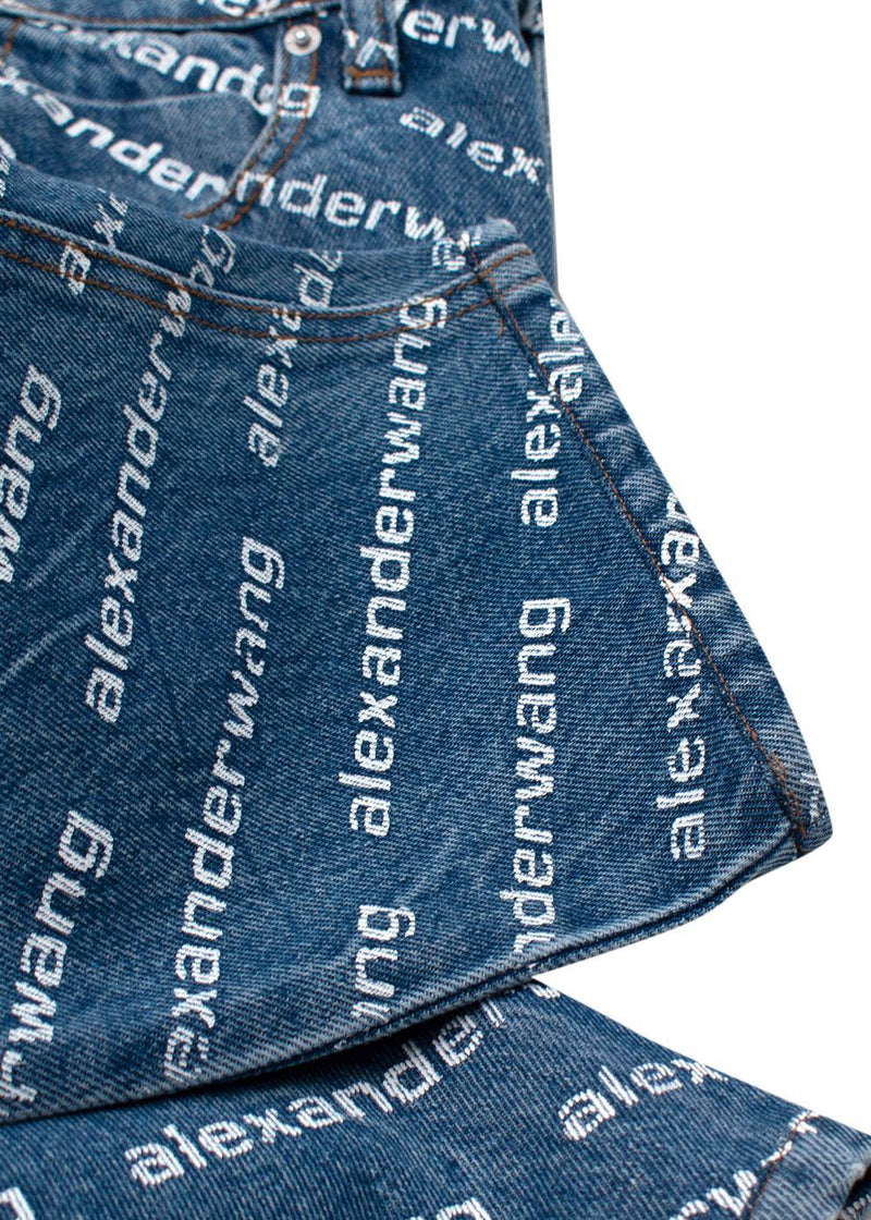 Alexander Wang Denim Printed Jeans