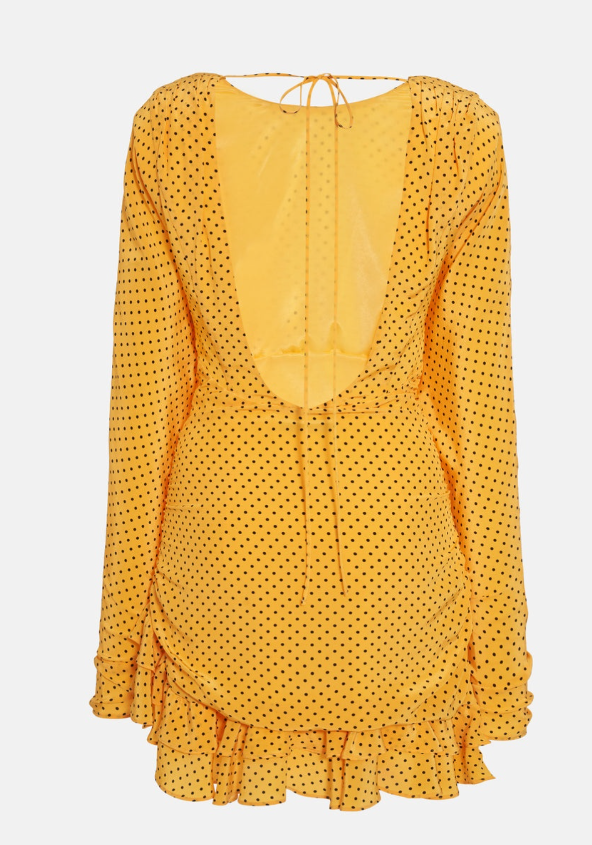 Alessandra Rich  Polka-dot Ruffled Minidress