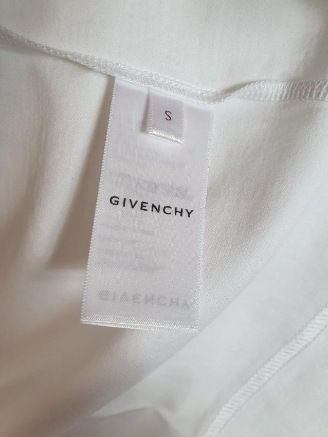 Givenchy White Chain Print T-Shirt