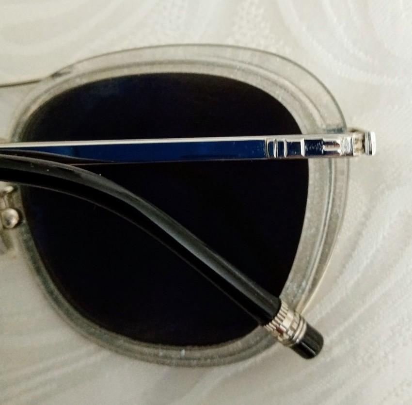 Boucheron Silver Tone Aviator Sunglasses
