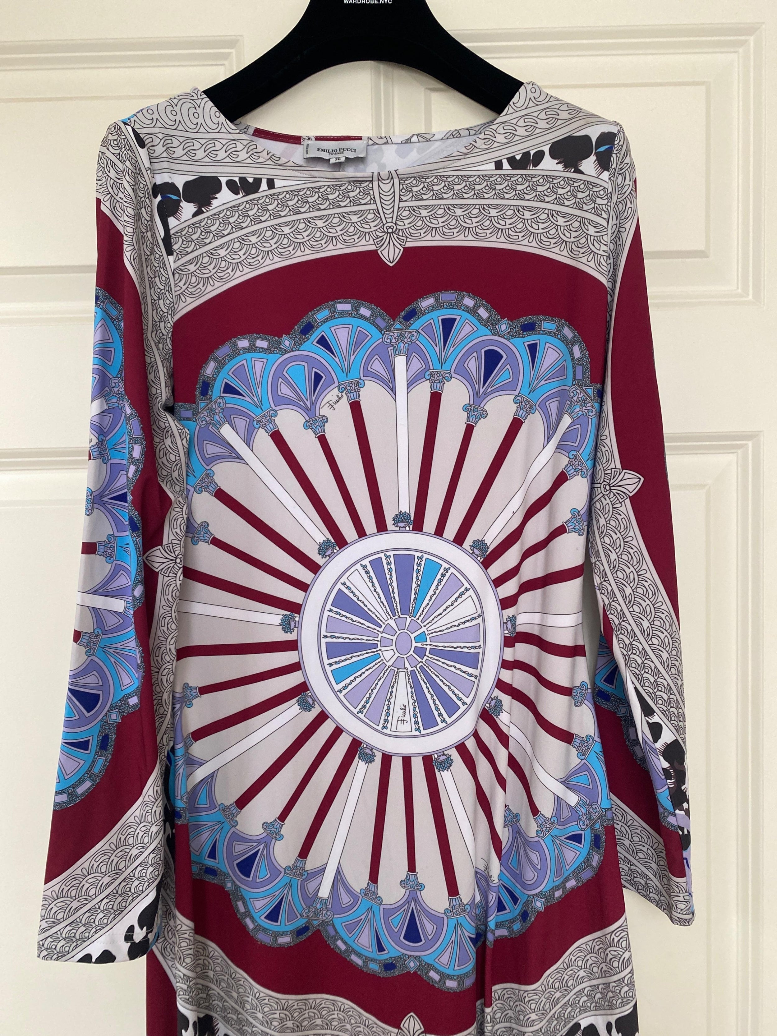Emilio Pucci Multicoloured Maxi Dress