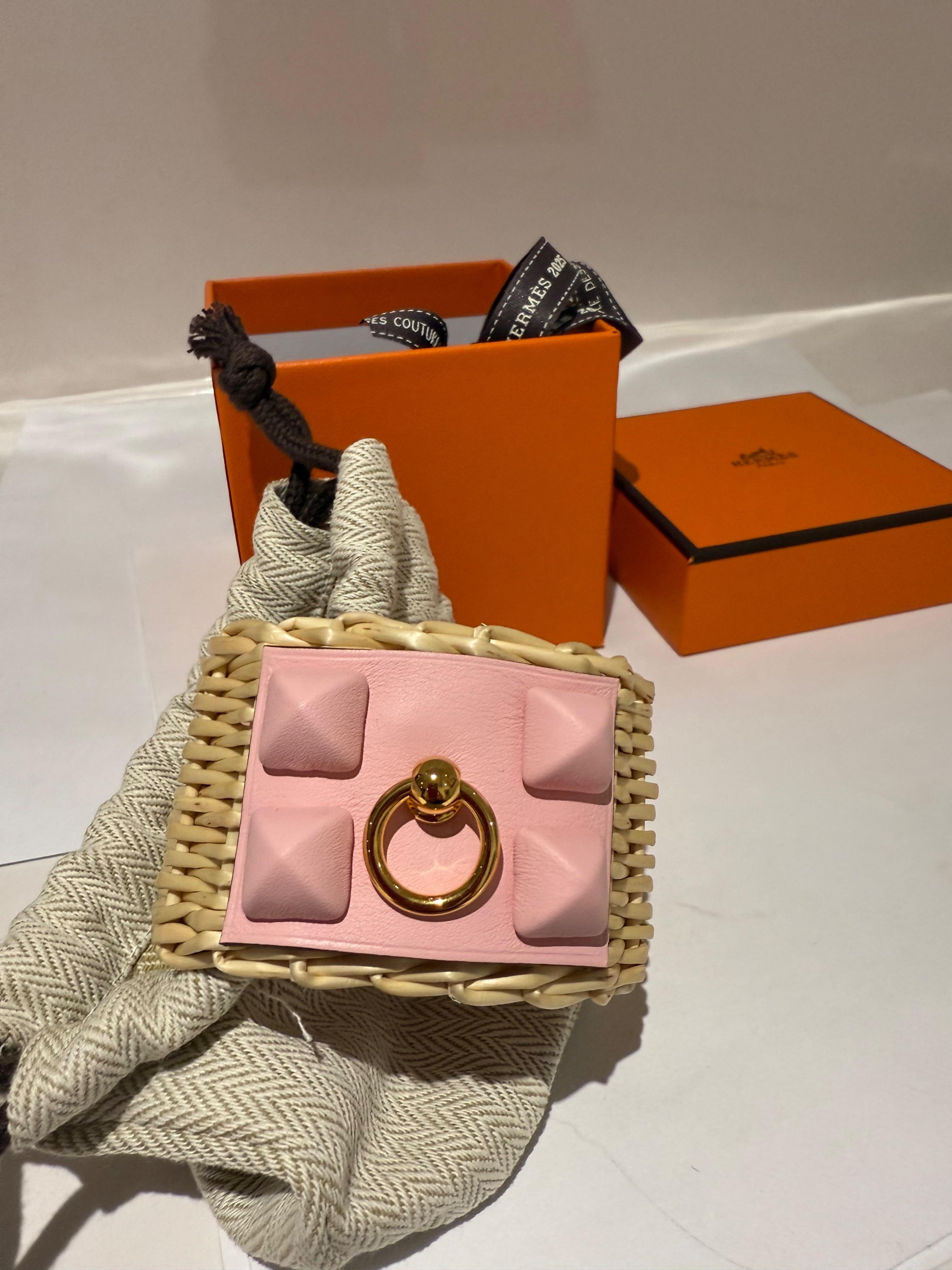 Pink Medor Picnic Sakura cuff bracelet.