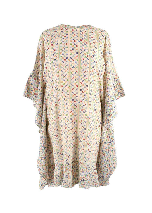 Valentino Multi-Colour Printed Silk Kaftan