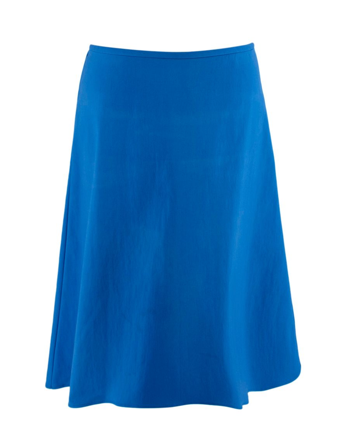 Blue A-line Slip Skirt