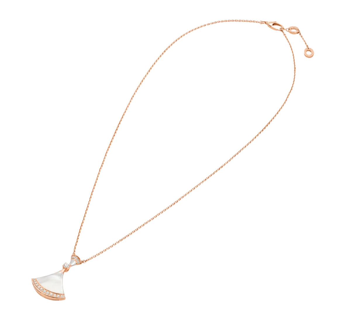 Rose Gold/Nacre  Diva's Dream Necklace