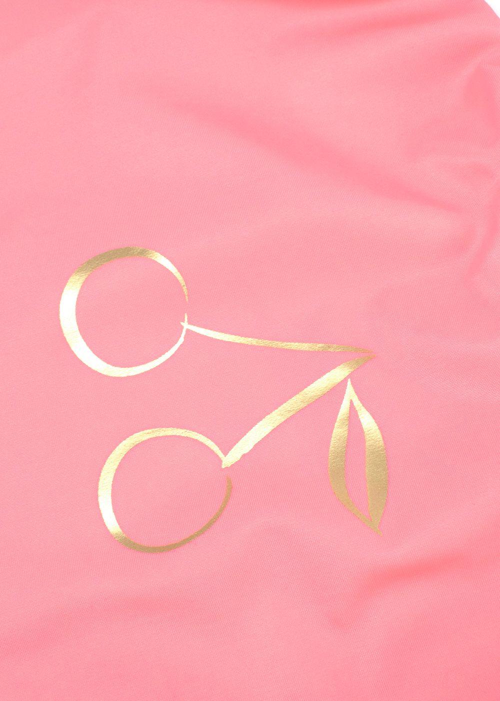 Bonpoint Pink Cherry Baby Swimsuit 2 Piece Set