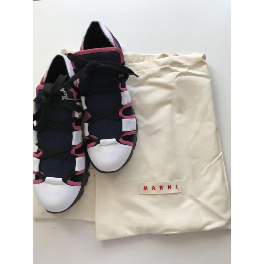 Marni Cut-Out Colourblock Trainers