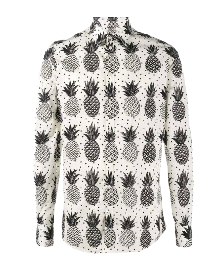 Dolce & Gabbana Pineapple Print Shirt