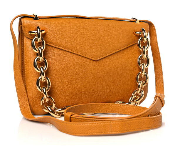 Bottega Veneta Orange Mount Envelope Bag