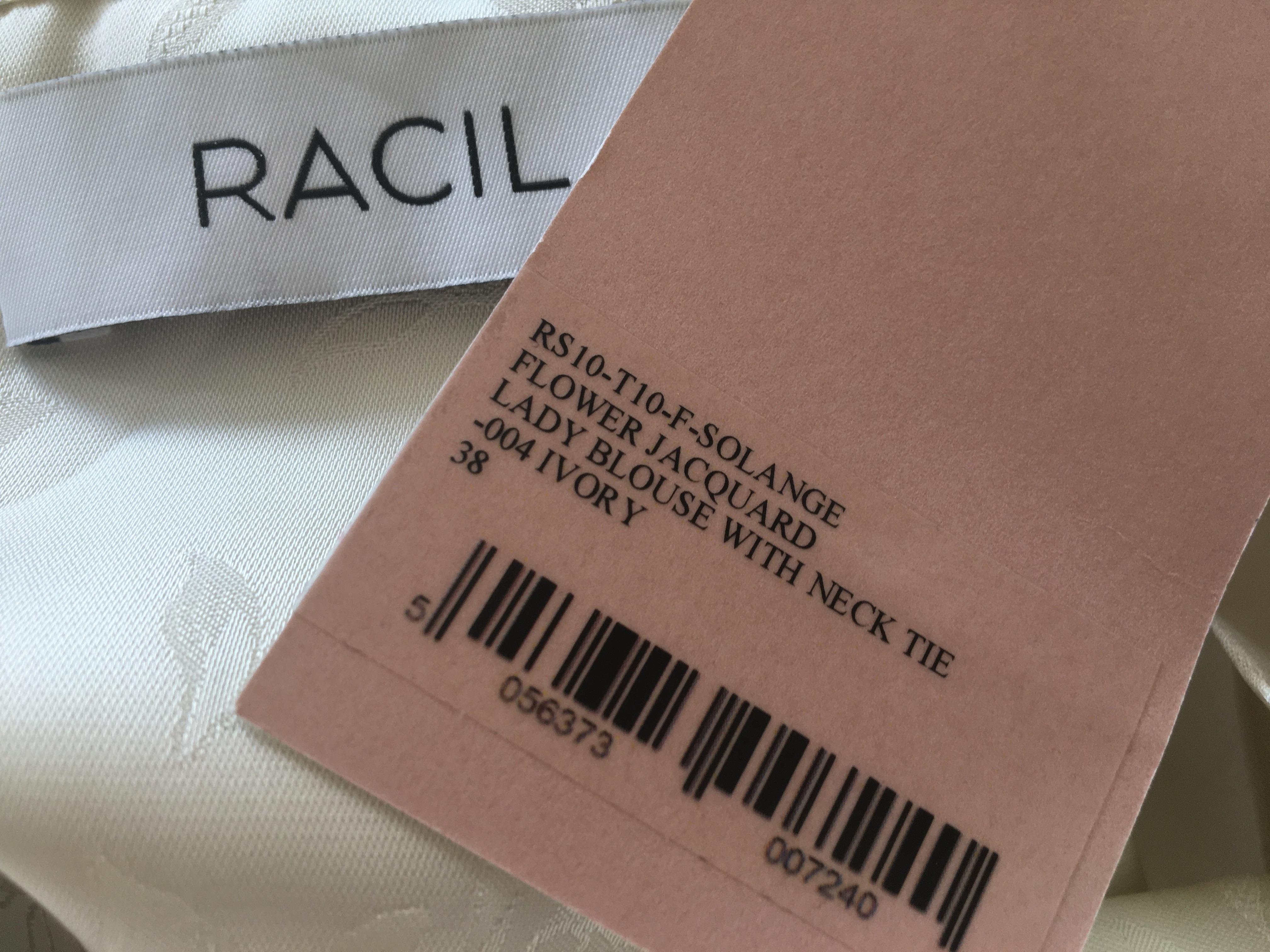Racil ivory Solange  Pussybow Blouse