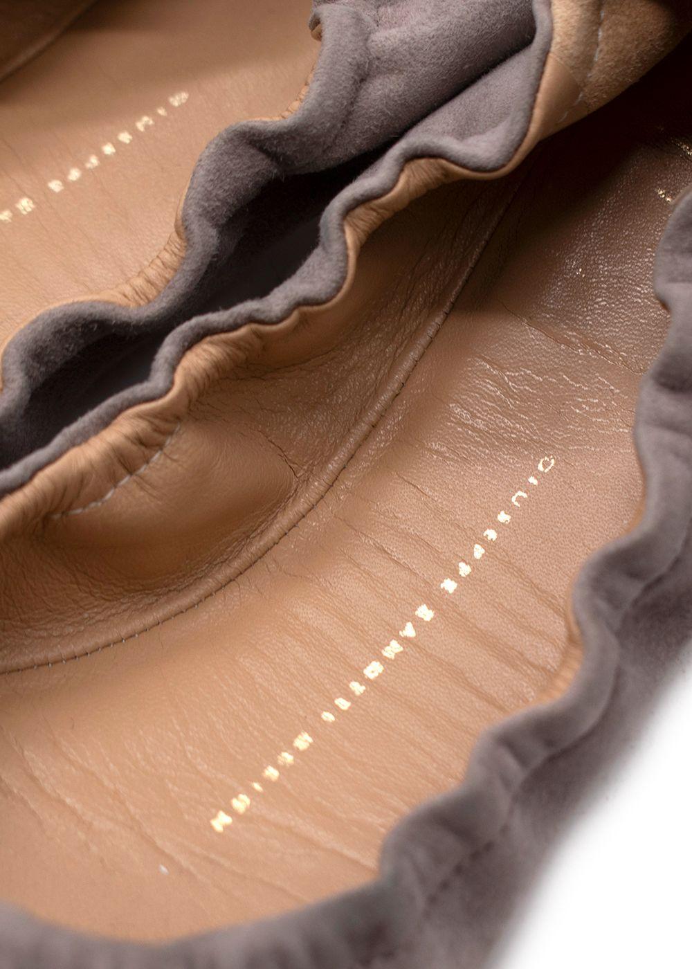 Giuseppe Zanotti Malibu Sand Ballet Pumps