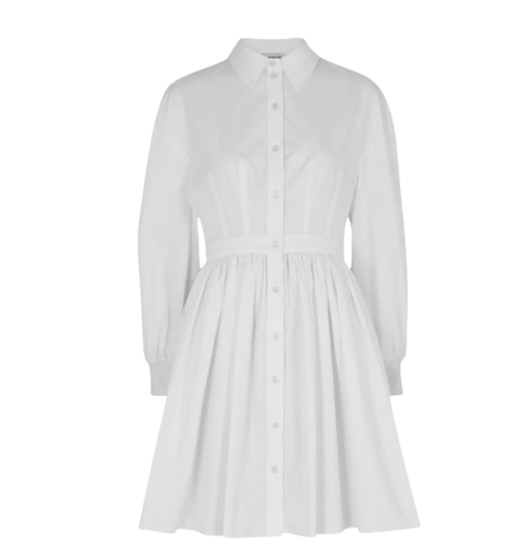 Cotton Poplin Shirt Dress