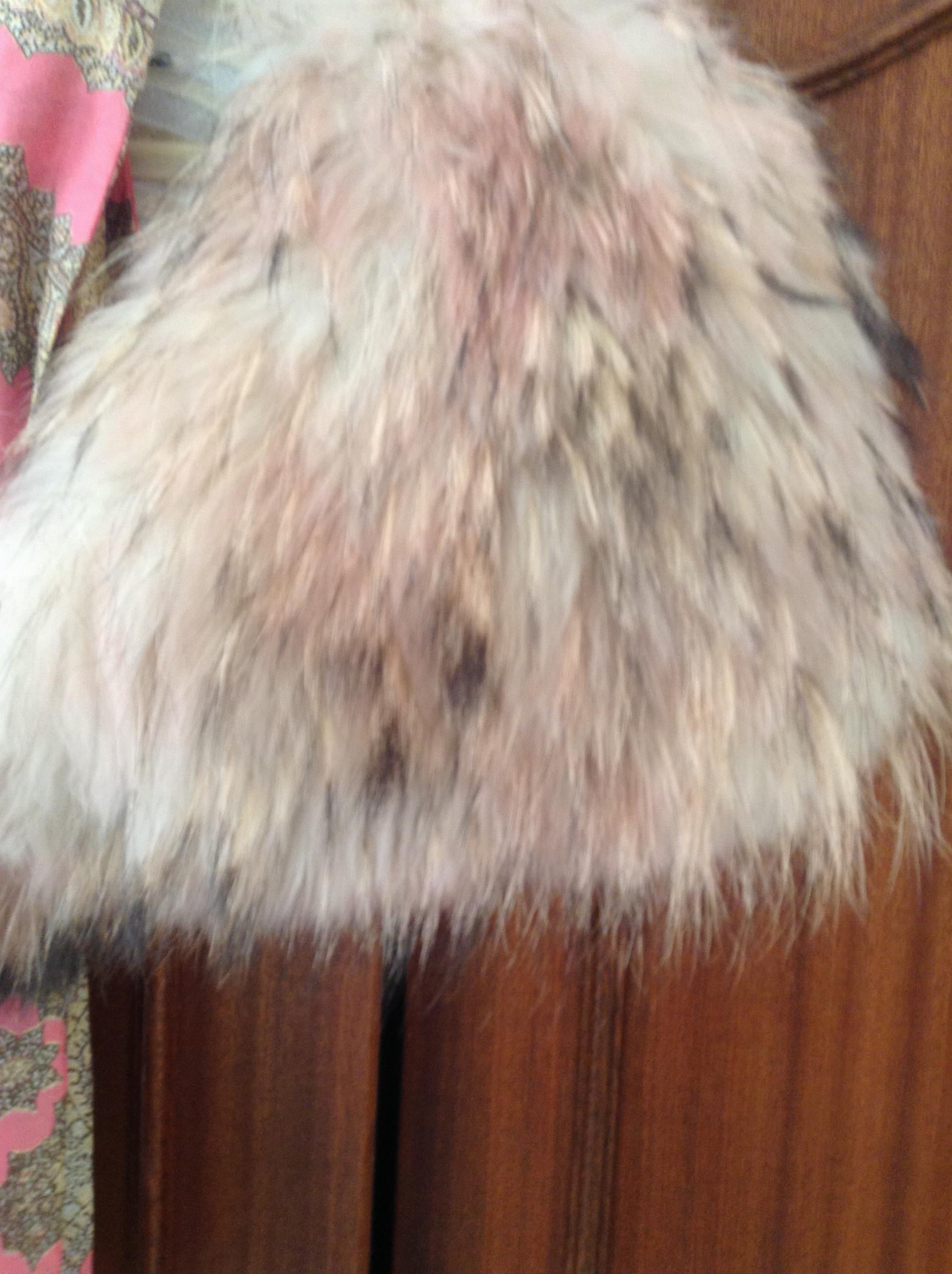 Roberto Cavalli Fox Fur Wrap