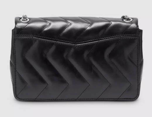 Sandro Paris Quilted Leather Yza Shoulder Bag