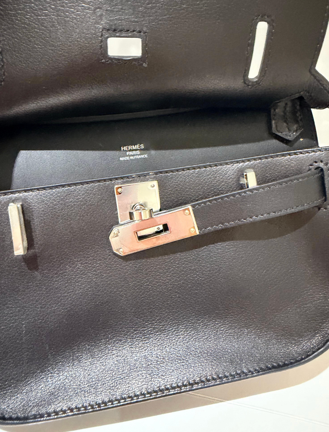 Hermes Black Mini Jypsiere