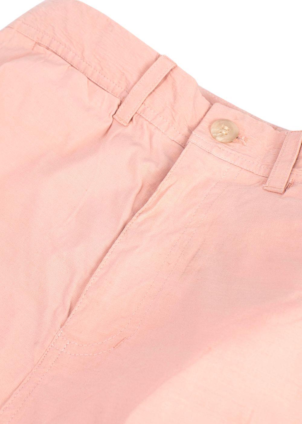 Sea New York Pink Cargo Linen Blend Trousers