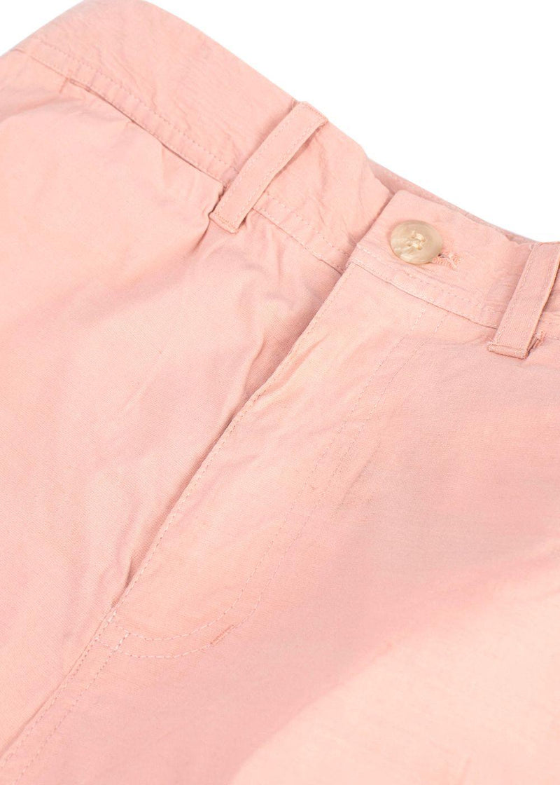 Sea New York Pink Cargo Linen Blend Trousers