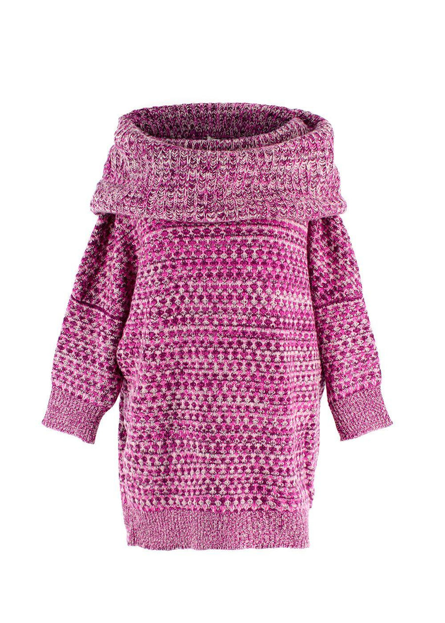 Dior Pink Bardot Cashmere Jumper