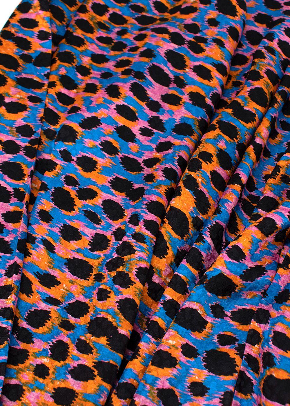 Dior Multicoloured Mizza Print Chez Moi Shirt & Pleated Skirt