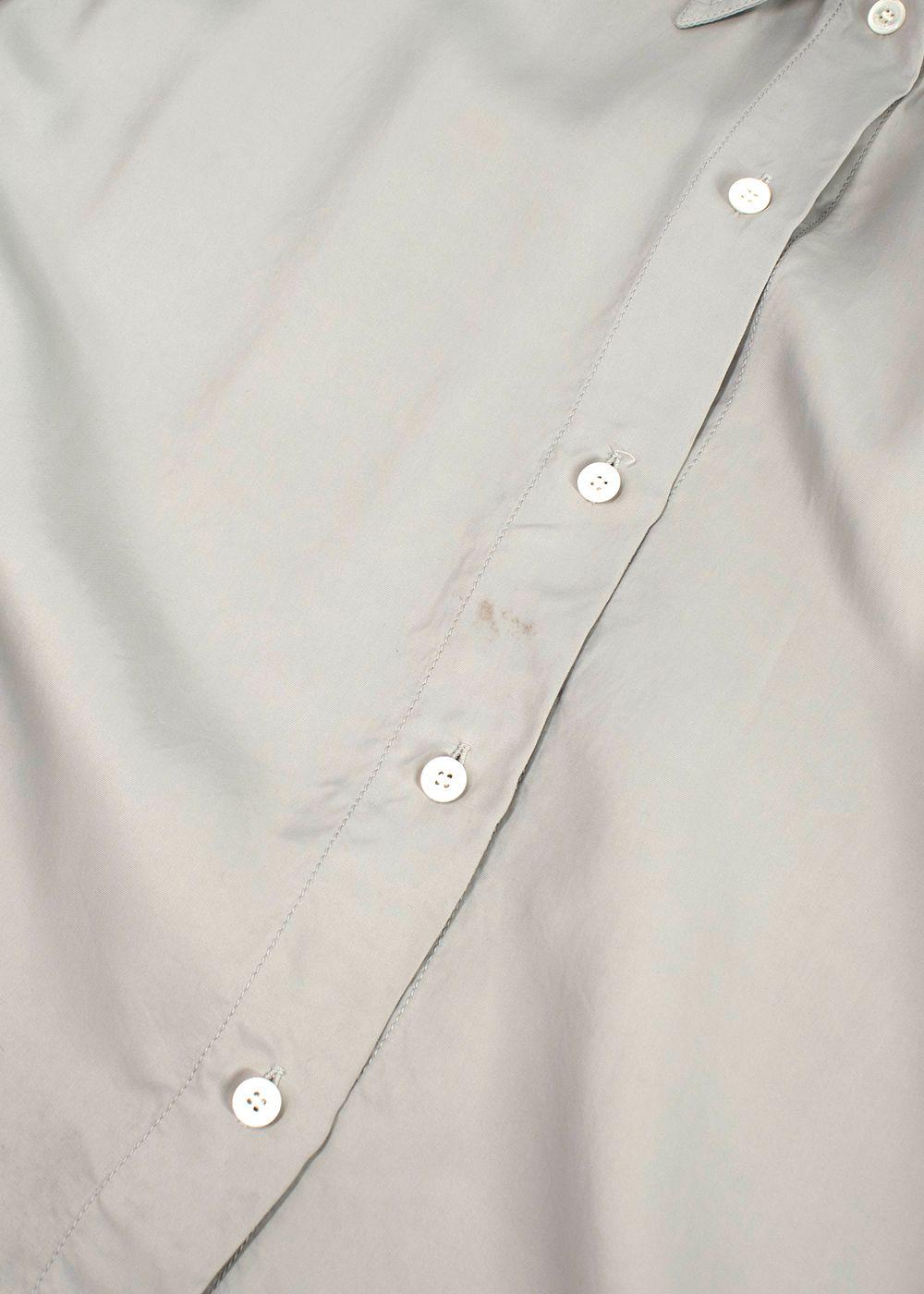 Celine Light Grey Oversized Shirt
