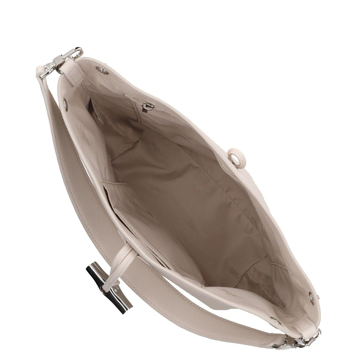 Longchamp Le Roseau Leather Shoulder Bag