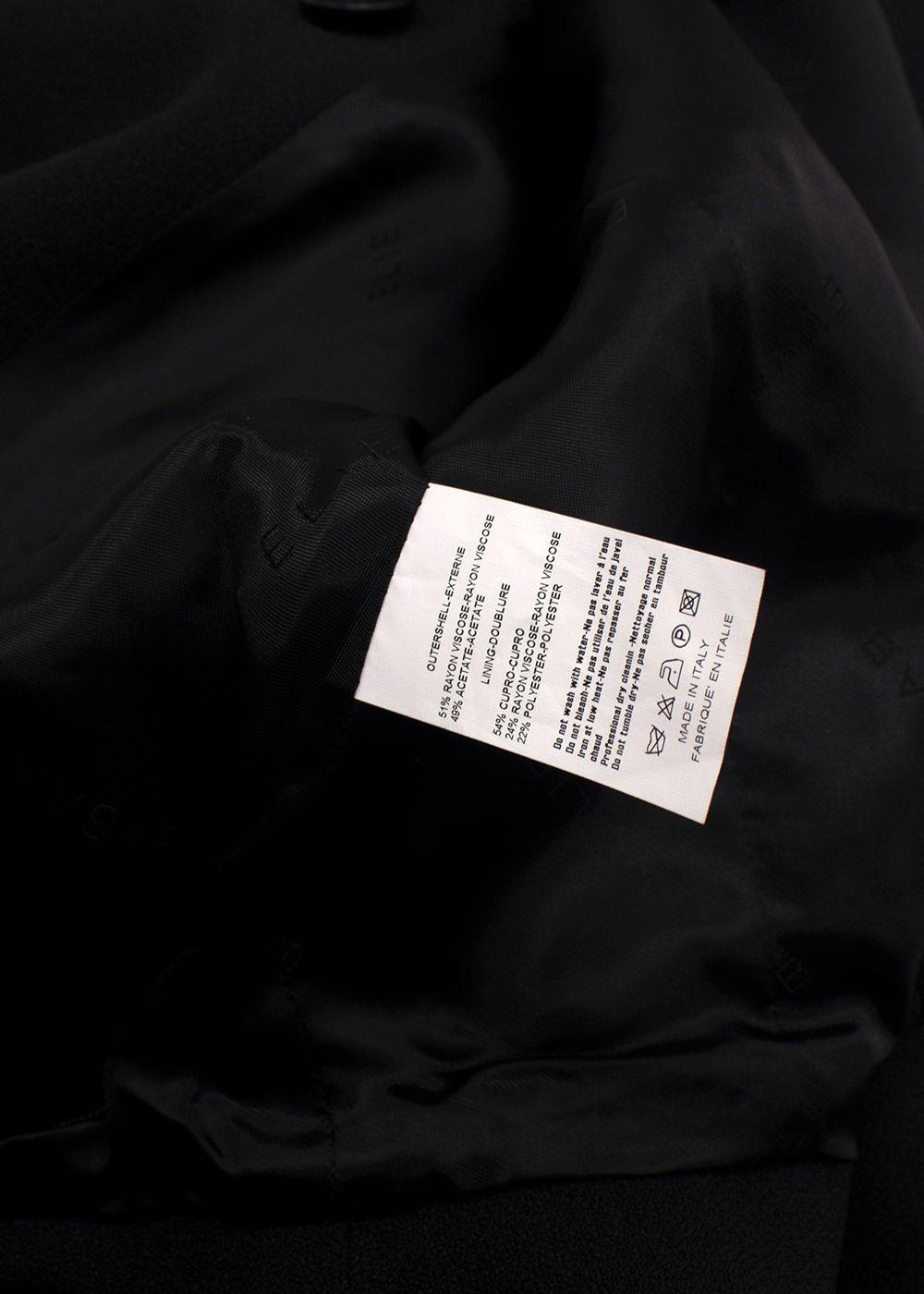 Elie Saab Black Peplum Jacket