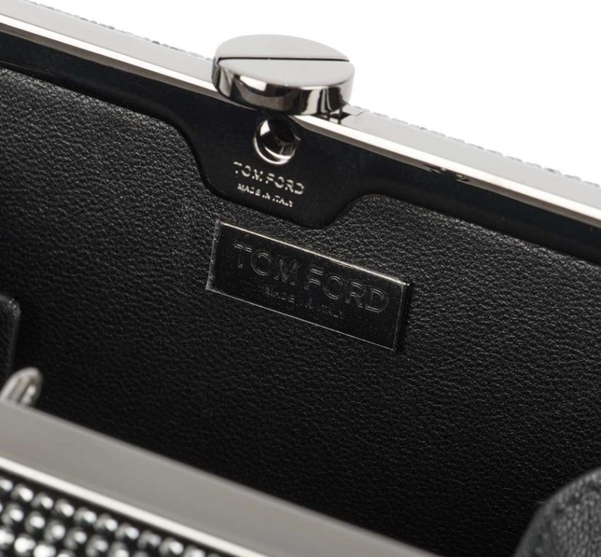 Tom Ford Crystal-Embellished Mini Clutch Bag