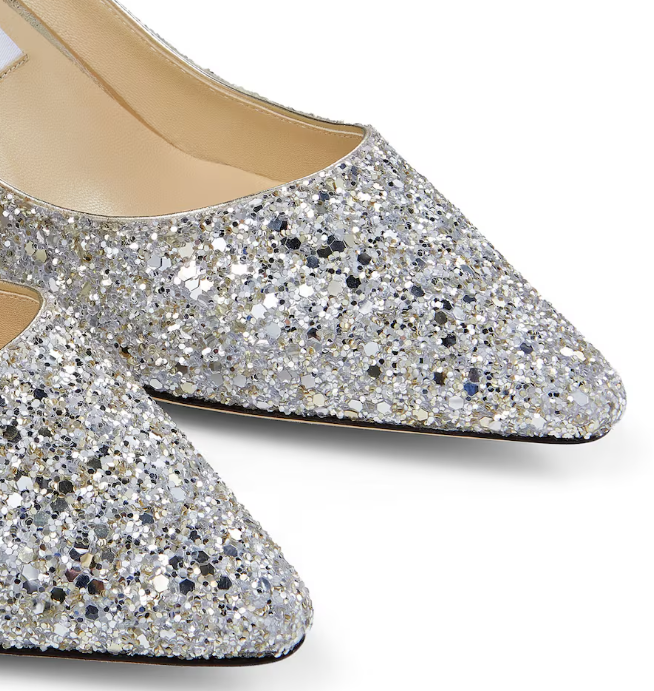 Jimmy Choo Romy 60 Glitter Pumps