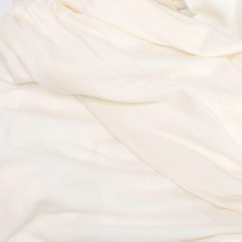 Ralph Lauren Blue Label Ivory Cotton-blend Halterneck Top
