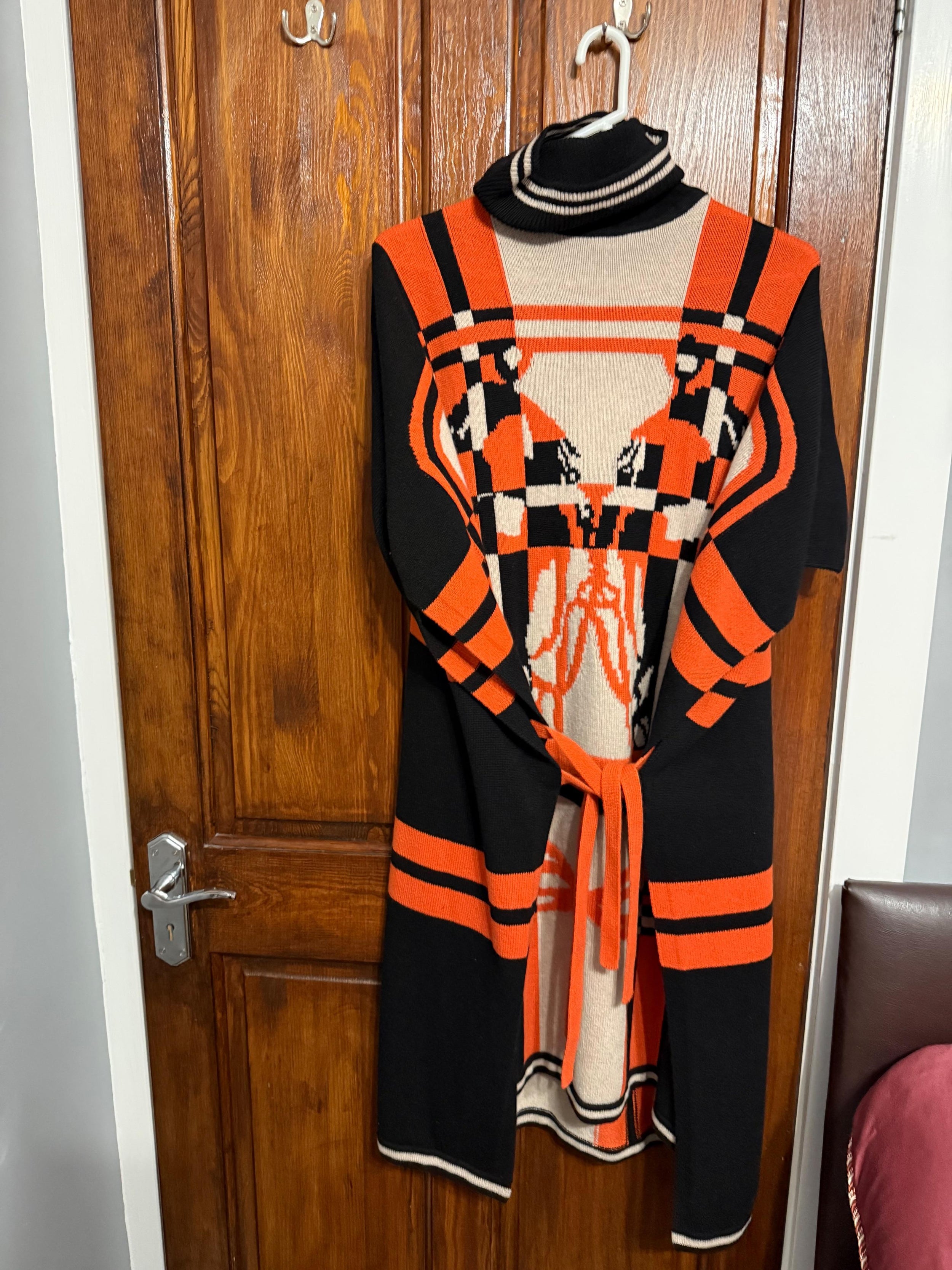 Hermes Brides De Gala Cashmere Dress