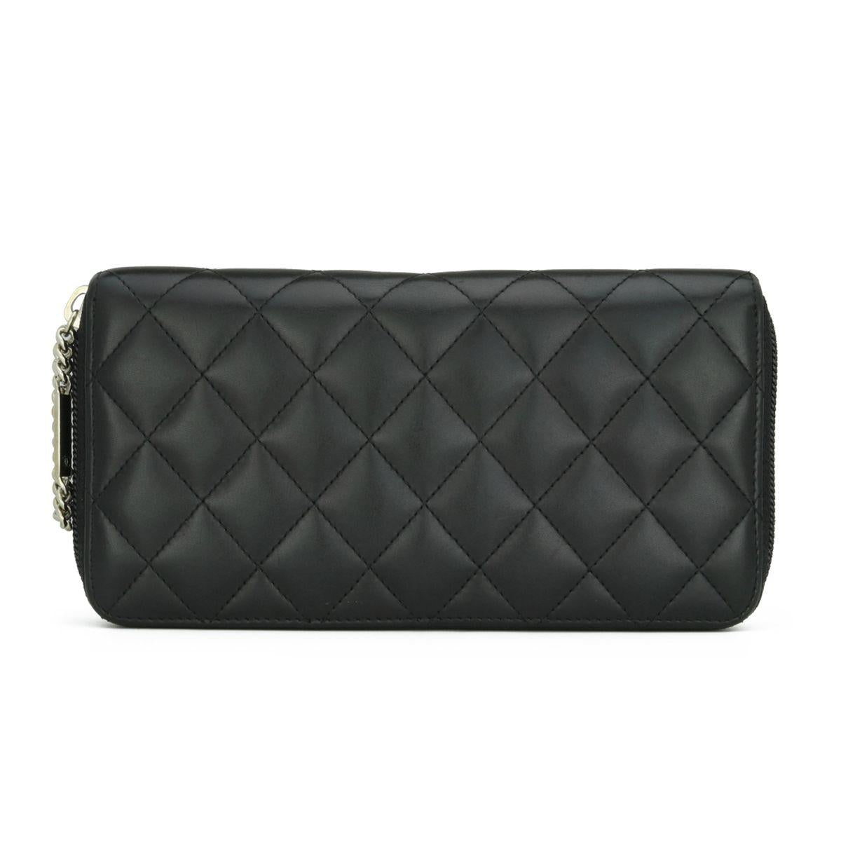 Chanel Cambon Zip-around Wallet