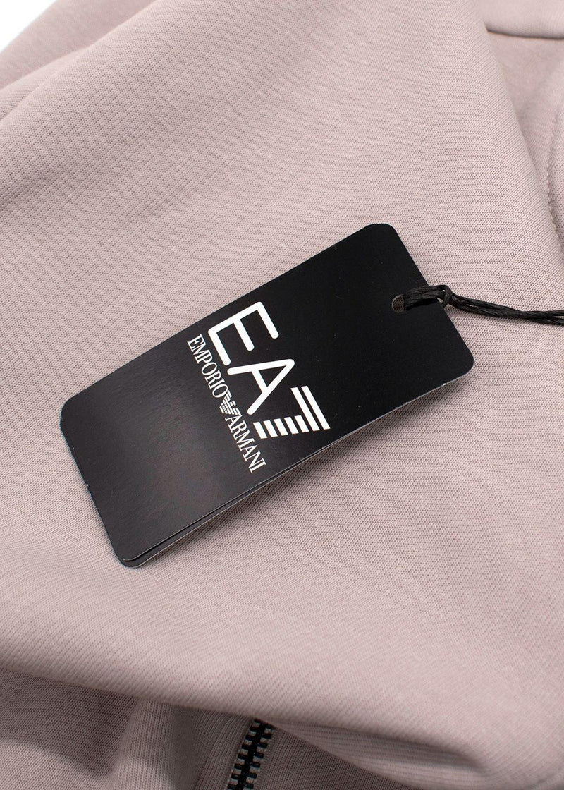 Emporio Armani Beige Zip Up Jacket