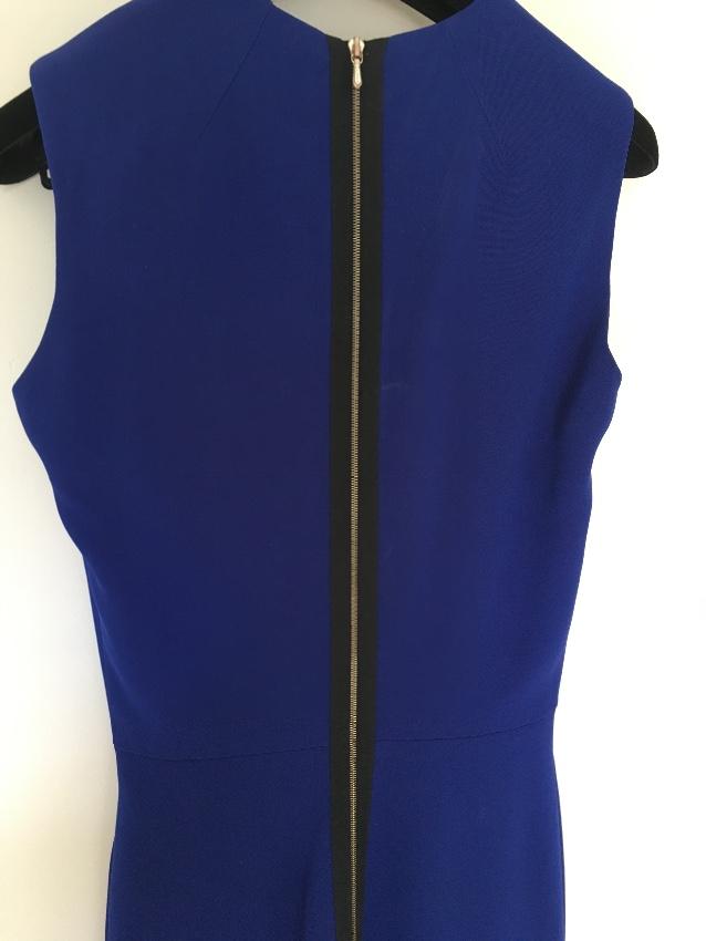 Victoria Beckham Blue Sleeveless Gown