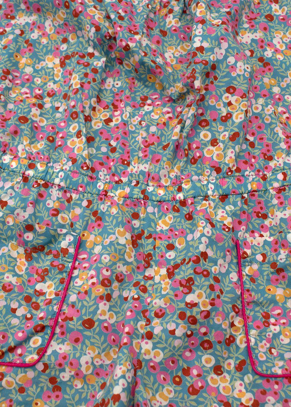 Bonpoint 8Y Multicoloured Floral Playsuit