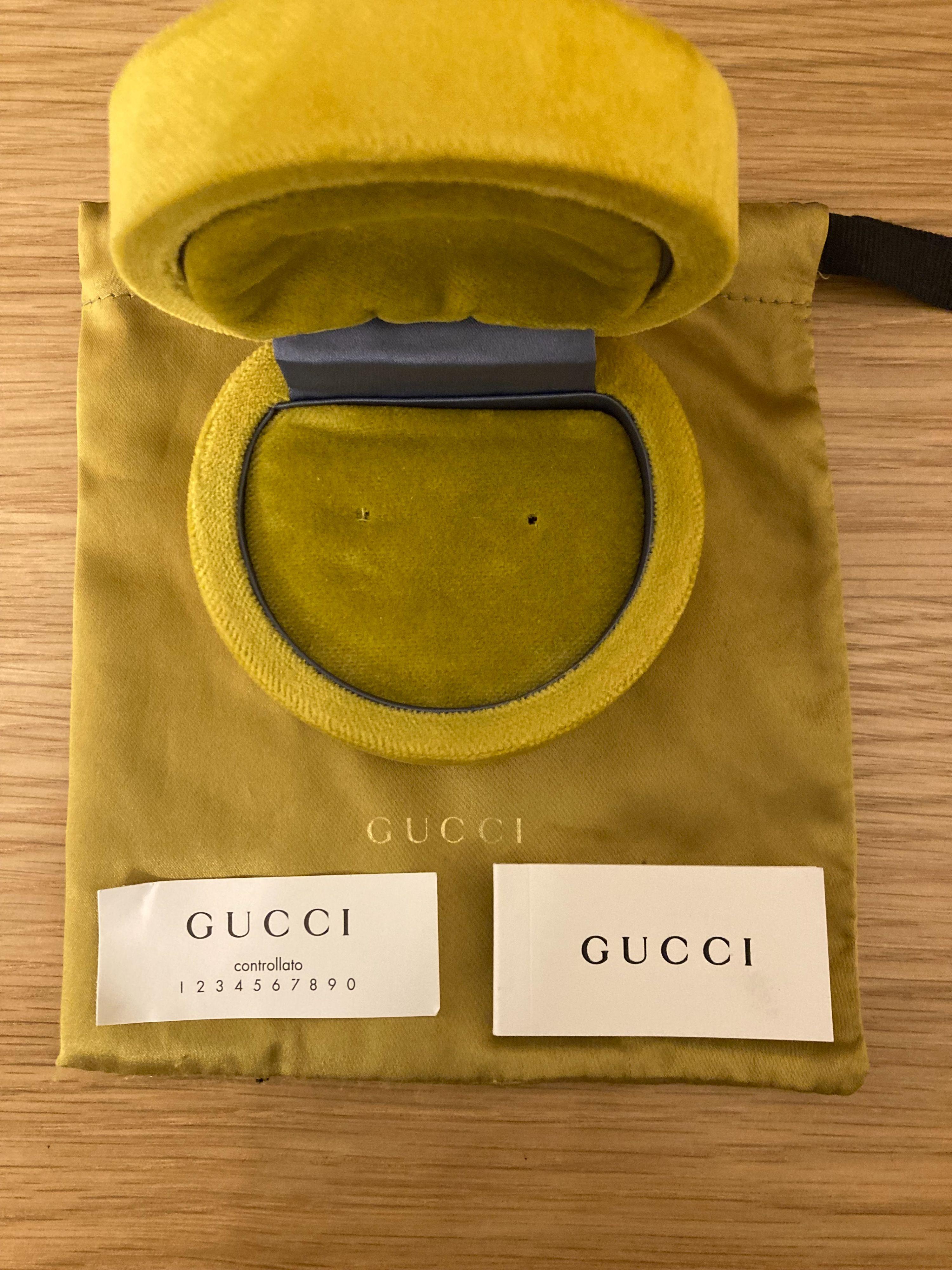 Gucci 18ct  Black Onyx earrings