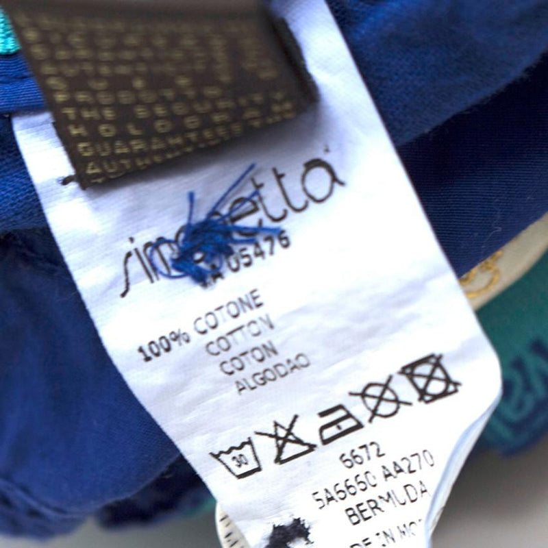 Roberto Cavalli Boys Blue Cargo Shorts