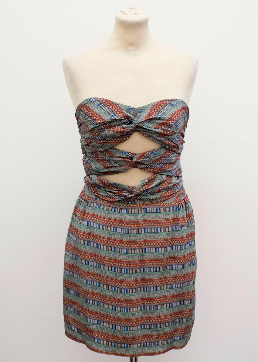 Mara Hoffman Patterned Strapless Dress