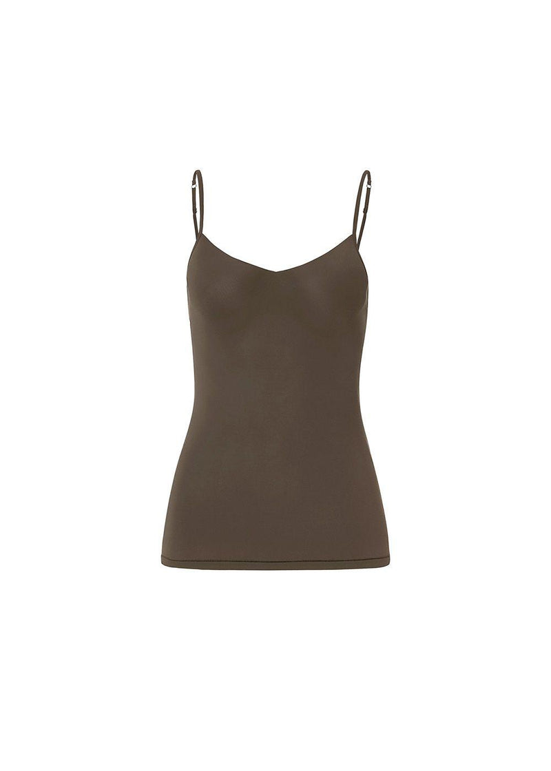 Khaki Padded Cami Top