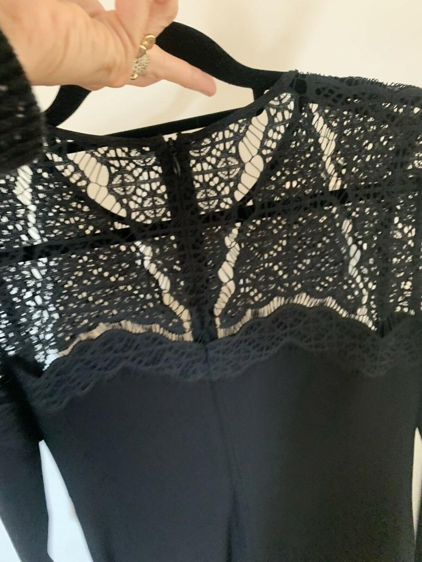 DVF black lace Dahlia Dess