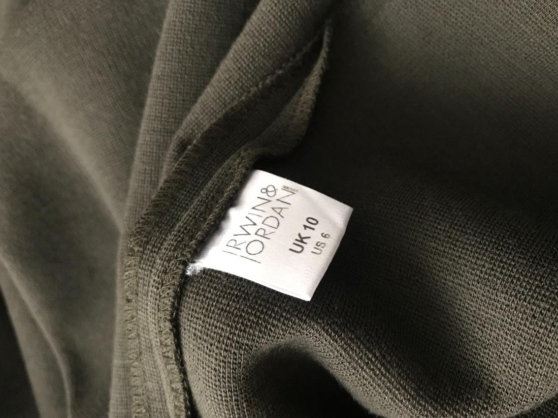 Irwin & Jordan Khaki Skater Dress
