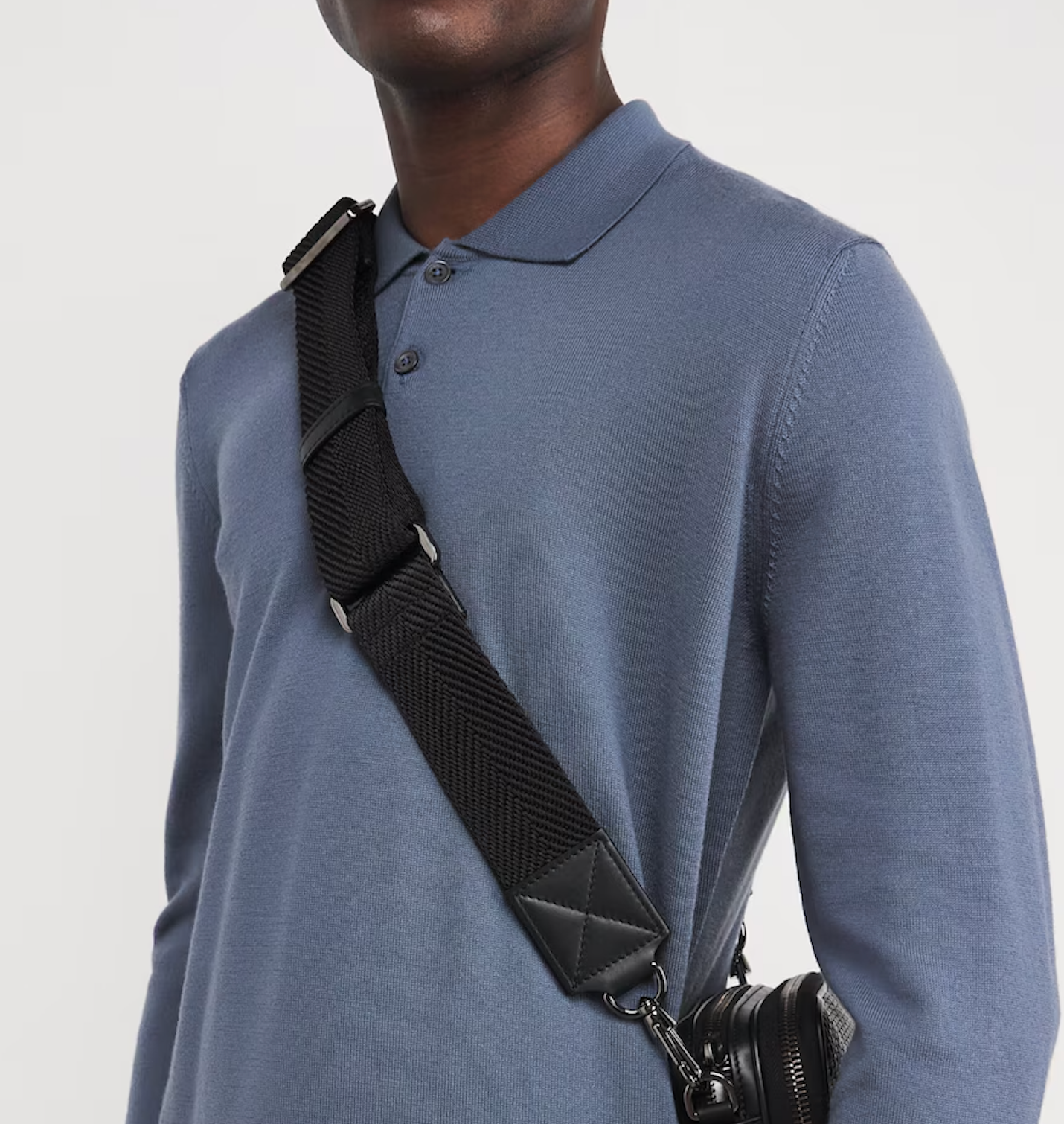 Corneliani Virgin Wool Polo Sweater