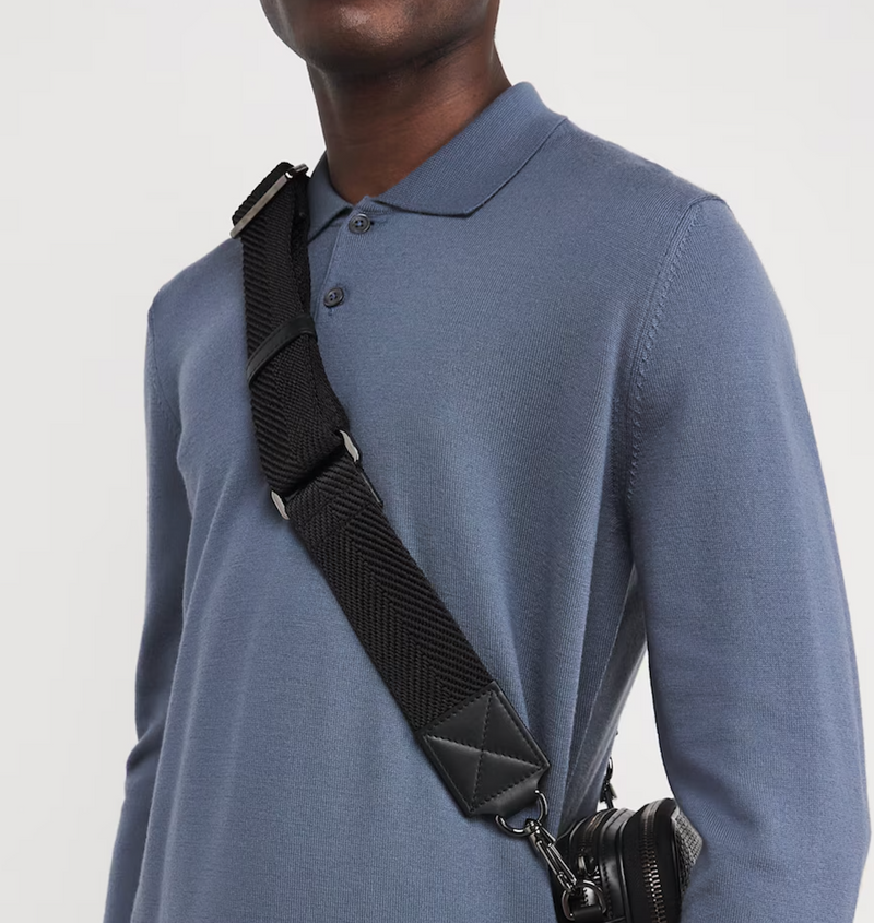 Corneliani Virgin Wool Polo Sweater